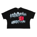 Chrome Dice Streetwear Cropped Boxy Tee Cotton 280 GSM Lightweight Casual Top