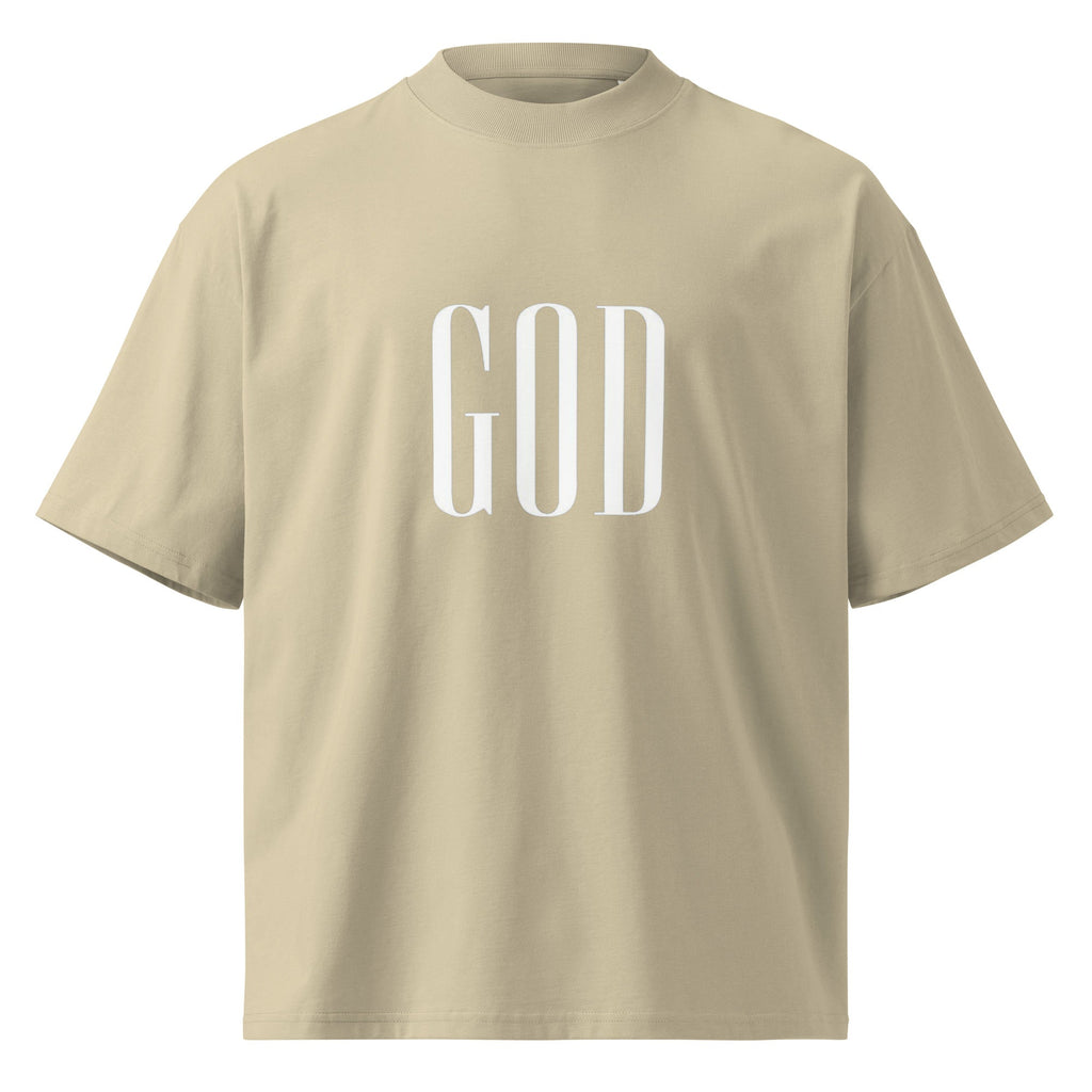 God Unisex oversized t-shirt