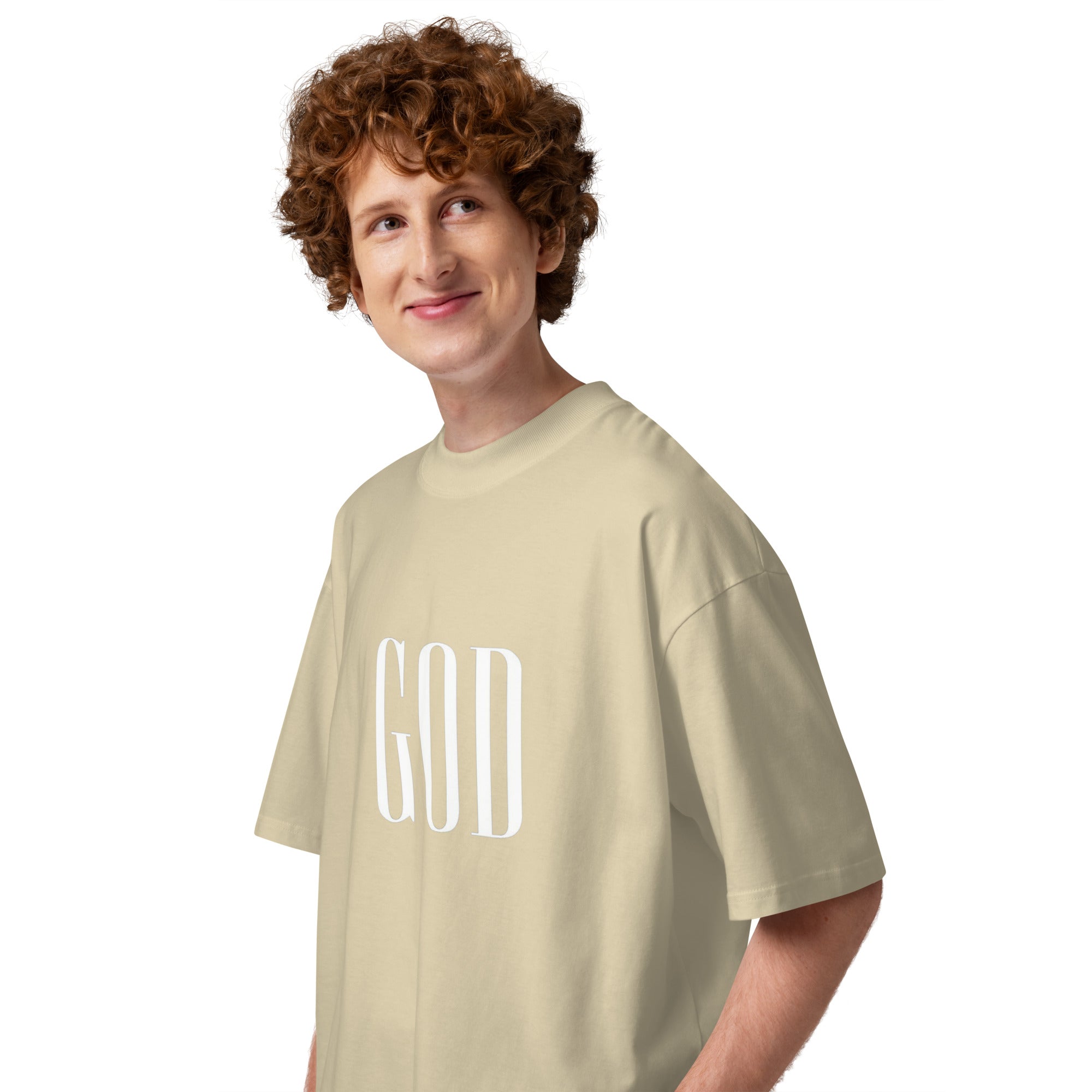 God Unisex oversized t-shirt
